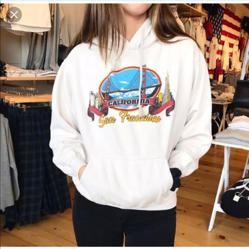 Brandy Melville San Francisco Hoodie - Picture 2 of 4